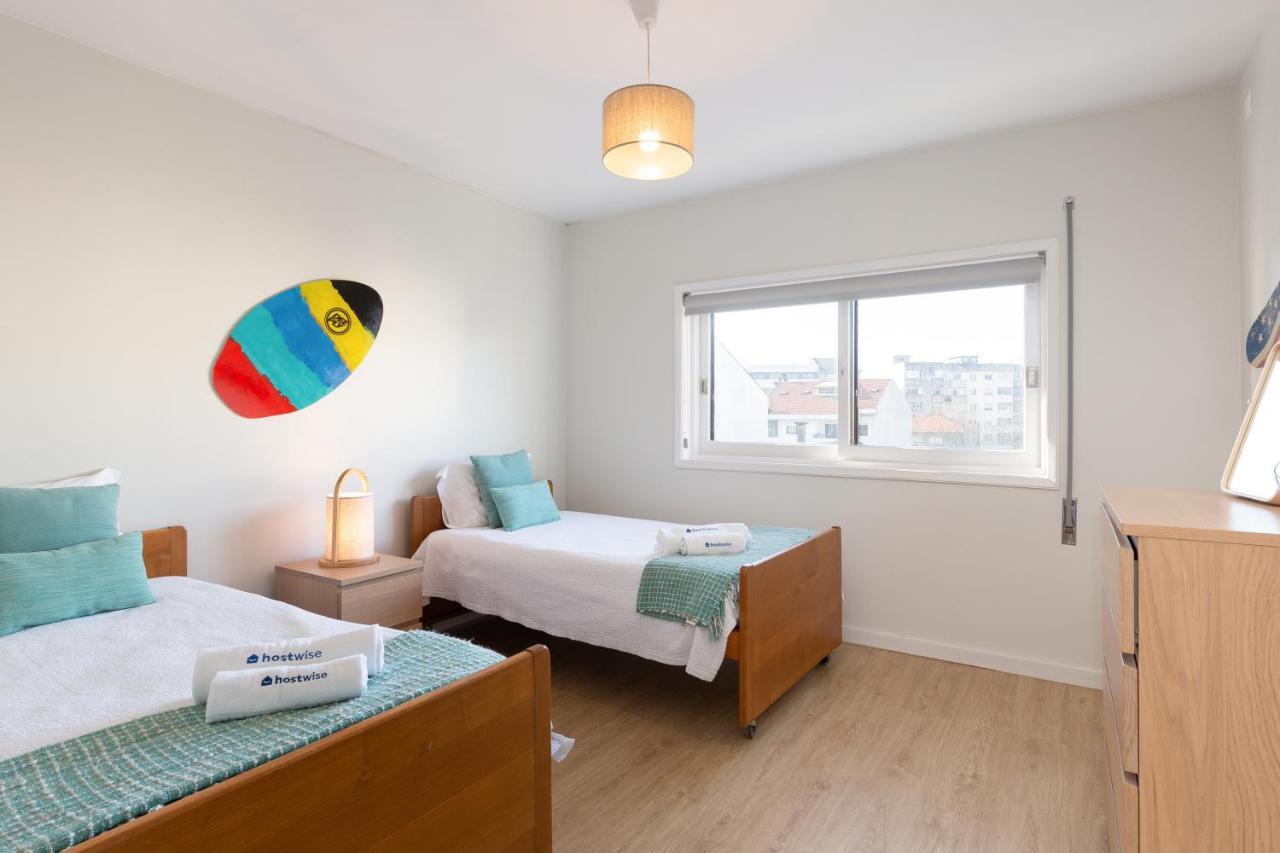 Host Wise - Trendy Bright Flats With Jacuzzi - 5 Min Beach マトジニョシュ エクステリア 写真