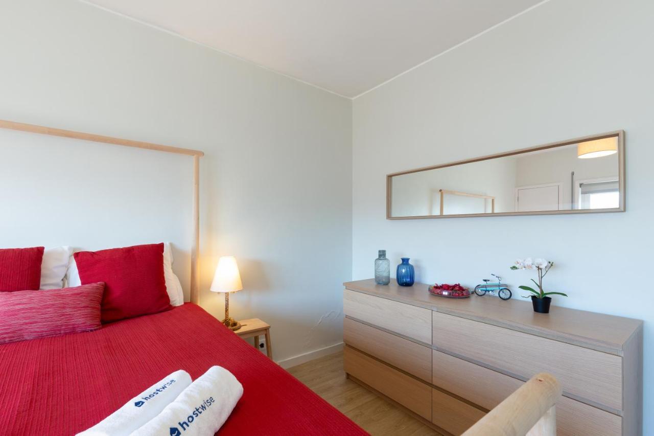 Host Wise - Trendy Bright Flats With Jacuzzi - 5 Min Beach マトジニョシュ エクステリア 写真